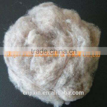 China Factory Light Grey Cashmere Fibre For Scarf