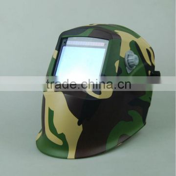 Durable auto darkening clear viewing welding mask