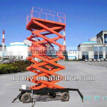 6m mobile scissor lift/hydraulic man lift