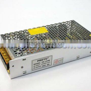 120W 5A Switching Power Supply 110V/220V AC Input 24V Output PY-24V5A