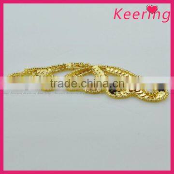 Super Poular Dress Accessories Heart Design Beads Patch WRAB-005 photo-4