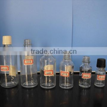 clear Essential oil bottle,glass bottle, China products,glass vial