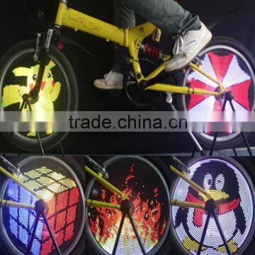 LED Bike Wheel Signal Tire Bicycle Spoke Light