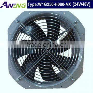 0-10V/PWM Control smart High CFM 24v axial ventilation fan for machine refrigeration