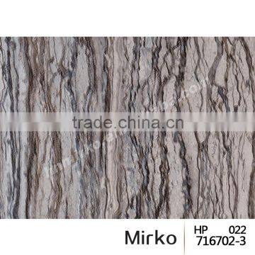 stone grain pvc plastic sheet for MDF