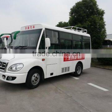Low price 5.5m 18 seats New model mini city bus for sale