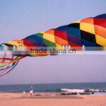 large spinning windsock kite