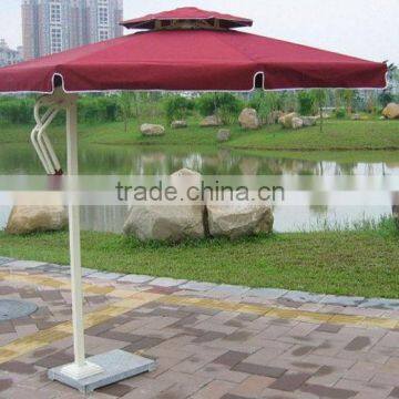 aluminum patio outdoor umbrella , luxury umbrella,garen umbrella