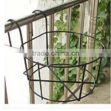 Garden Hanging Iron Plants Pot Tray Wall Ounted Kitchen Wall Shelf photo-3