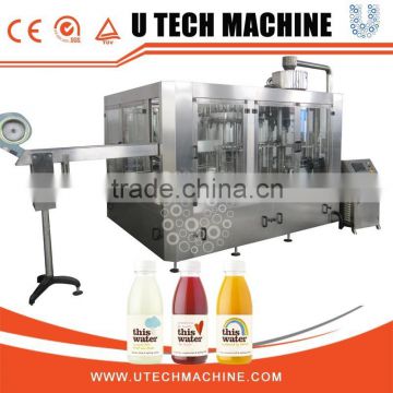 Full automatic 500ml PET bottled fruit juice filling machine