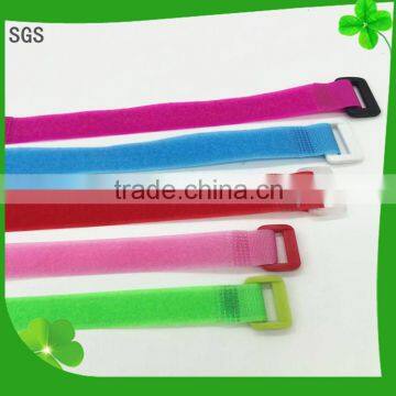 Hot 2016 nylon/polyester Hook and loop strap of free samples