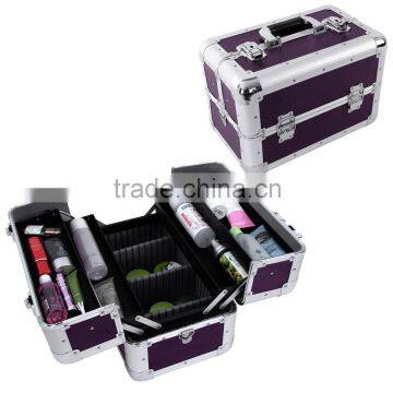 Aluminum Beauty Makeup Train Case