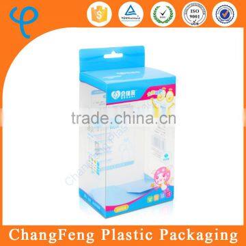 Eco-friendly Rectangular Baby Products Transparent Packaging Box