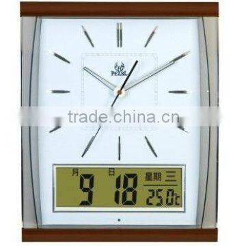 analog & digital dual function Smart light wall clock