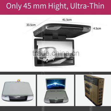 Digital Screen 15.6 Inch Roof Mount Bus Monitor Supported USB/SD/TV/IR/FM/Wireless Game photo-5