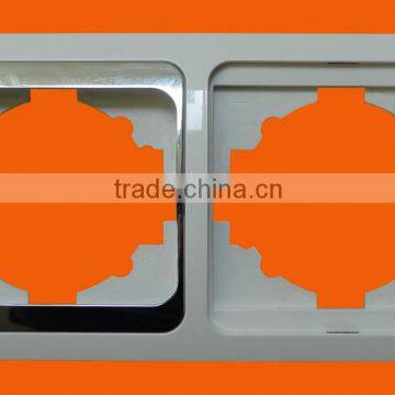 Flush Mounting 2 Gang 1 Way Wall Switch Illuminated (F2102) photo-3