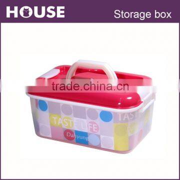 Multipurpose storage box with handle