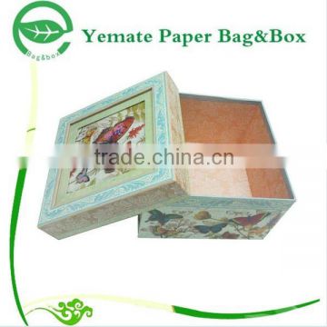 Factory Decorative Print Handmade Cardboard Luxury Custom Apparel Box Packaging