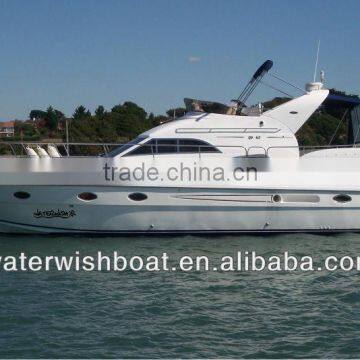 Waterwish QD 43 luxury fiberglass pleaseure yacht