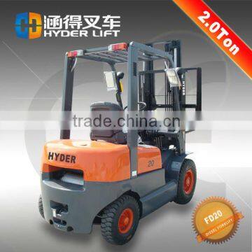 Forklift With Fuel Pump