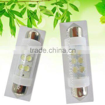 FESTOON 4 LED 6 LED white automobile bulbs Auto Lighting System LED light LED lamp