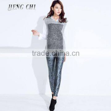 2016 Fashion Shiny Sexy Leather Leggings Pants photo-4