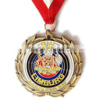 3D custom logo sport medal sport medallion medal emblem ancient medallions