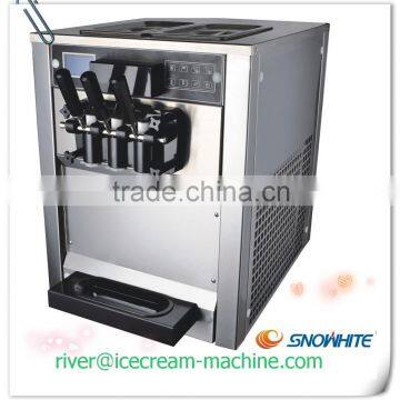 Stainless steel counter frozen yogurt machine USA Canada