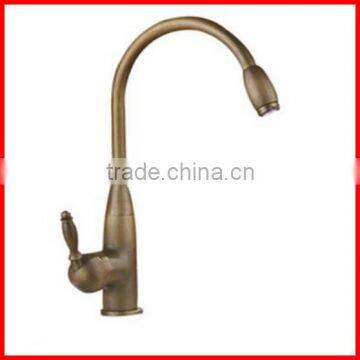 Sink accessories kitchen/bathroom water taps mixers long neck under basin standing brass faucets T9100-1