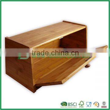 Bamboo Bread Box With Cutting Board