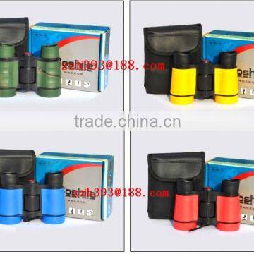 Environmental Color Toy Binoculars , Children Binoculars ,kids Plastic Gift Binoculars Environmental Rubber Toy Telescope 4X30 photo-6