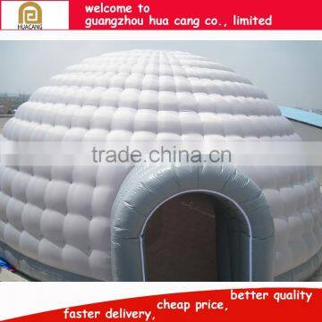 2016 China new Inflatable tent, white big inflatable bubble tent