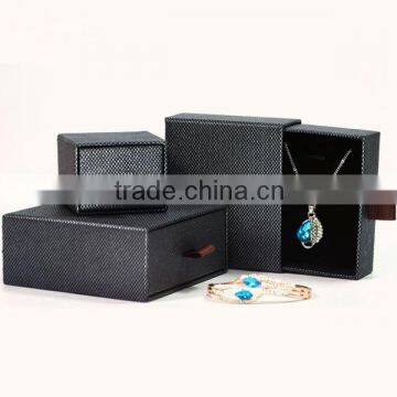 China factory customized best black jewelry boxes drawers