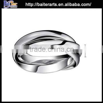 Elegant Men's Titanium Ring Blanks,316L Stainless Steel Ring Blanks photo-2