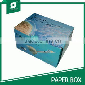 2015 BLUE CARDBOARD CORRUGATED CARTON BOX EP30120213215