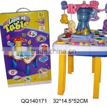 Baby learning table sound with music