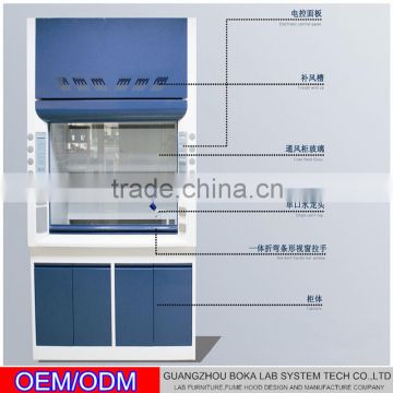 2016 hot sales School Laboratory Fume Hood with Safety applicable and easy to operate