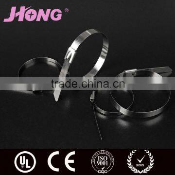 20inch 4.6*520 High Tensile Strength Ball Lock SS304 Stainless Steel Zip Tie