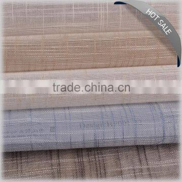 2016 hot sale neoclassic sheer fireproof fabric for curtain