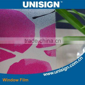 Unisign Water Proof Construction Decorative Window Film Printable Adhesive Vinyl Roll photo-2