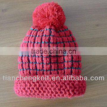 2013 Fashion Knitted Ladies Hat