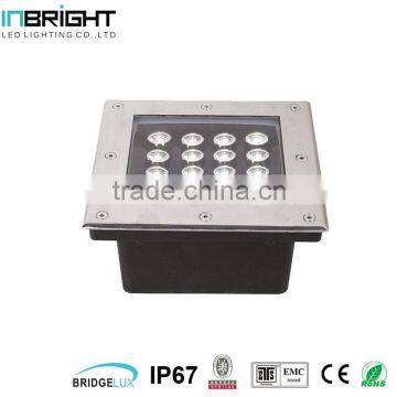 square 25w led underground light