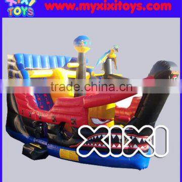 Popular inflatable ship slide, inflatable slide for children, inflatable bouncer slide