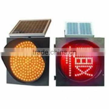 Yellow Solar Flashing Warning Light For Road