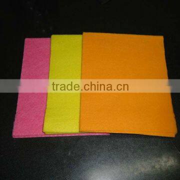 Orange super absorbent magic cleaning cloth