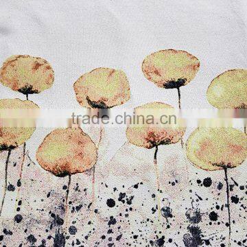 Wholesale flower jacquard polyester fabric for bag, sofa, cushion covers