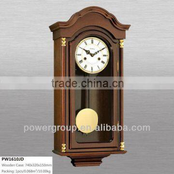 Power brand wooden wall clocks CE/FCC/ISO standrad OEM welcome Good price PW1610JD