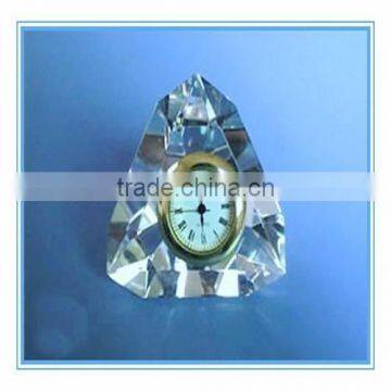 crystal gifts crystal clock