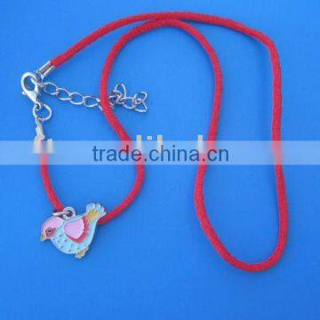 soft enamel Birds shaped mobile phone decoration