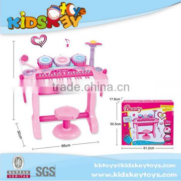 Hot product kid toy piano with microphone